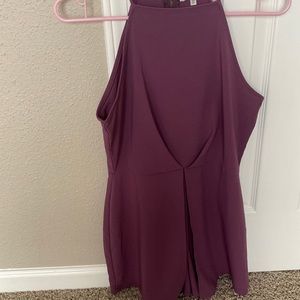 Purple romper!